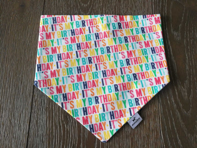 Mimio & Co Happy Birthday Bandana