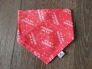 Mimio & Co Barkday Bandana