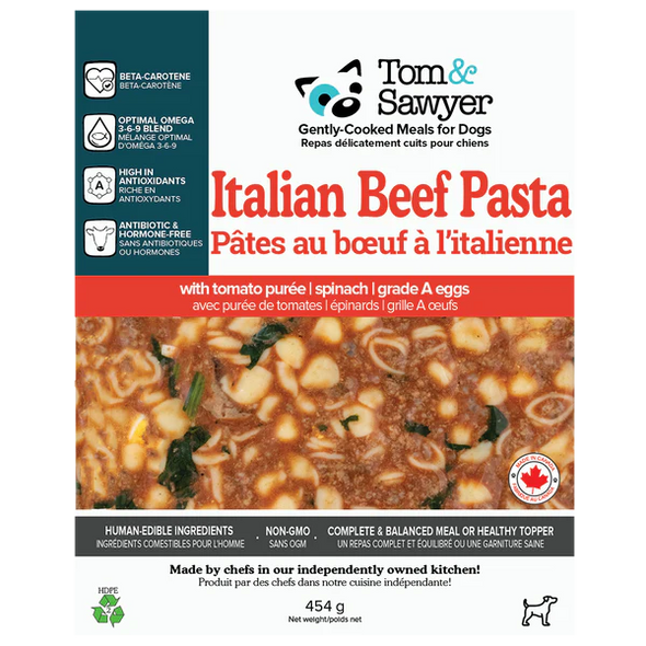 Tom&Sawyer Gently Cooked Italian Beef Pasta Recipe