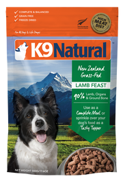 K9 Natural Lamb Feast Freeze Dried (4699838840891)