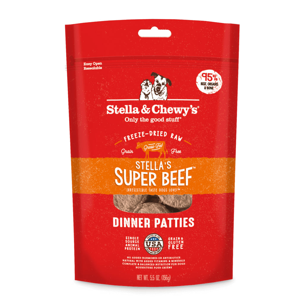 Stella & Chewy's Dog Freeze Dried Dinner Patties Stella's Super Beef *SPECIAL ORDER*