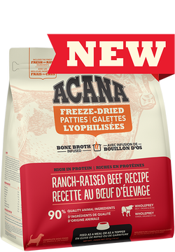 ACANA® Freeze-Dried Food Ranch-Raised Beef Recipe for Dogs