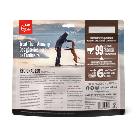 Orijen Dog Treat Regional Red