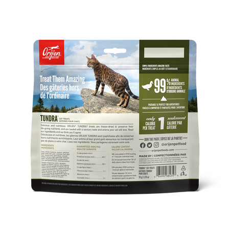 Orijen Tundra Freeze Dried Cat Treats *SPECIAL ORDER*
