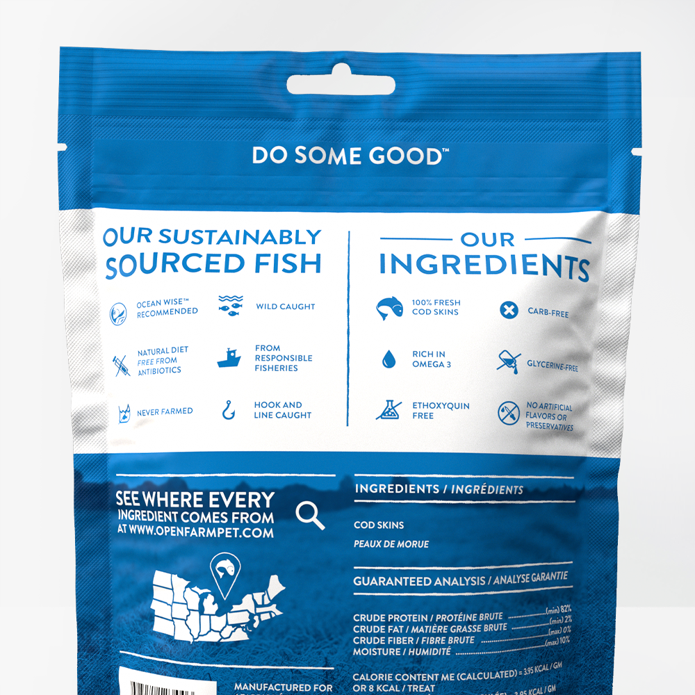 Open Farm Cod Skin Dog Treats *Special Order* (4801043824699)