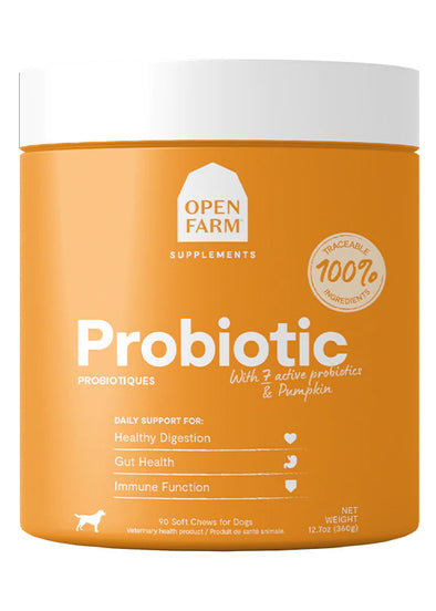 Open Farm Probiotic Chews for Dogs
