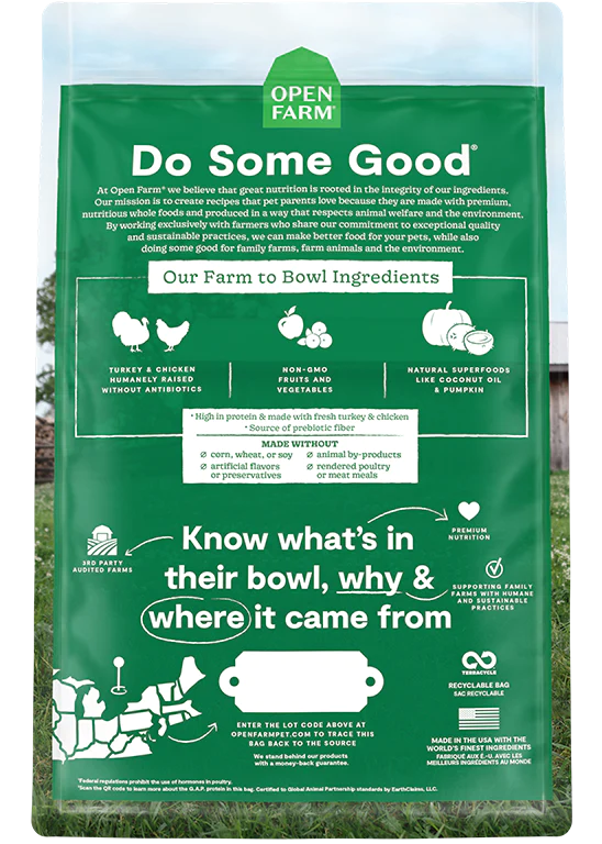 Open Farm Homestead Turkey & Chicken for Cats