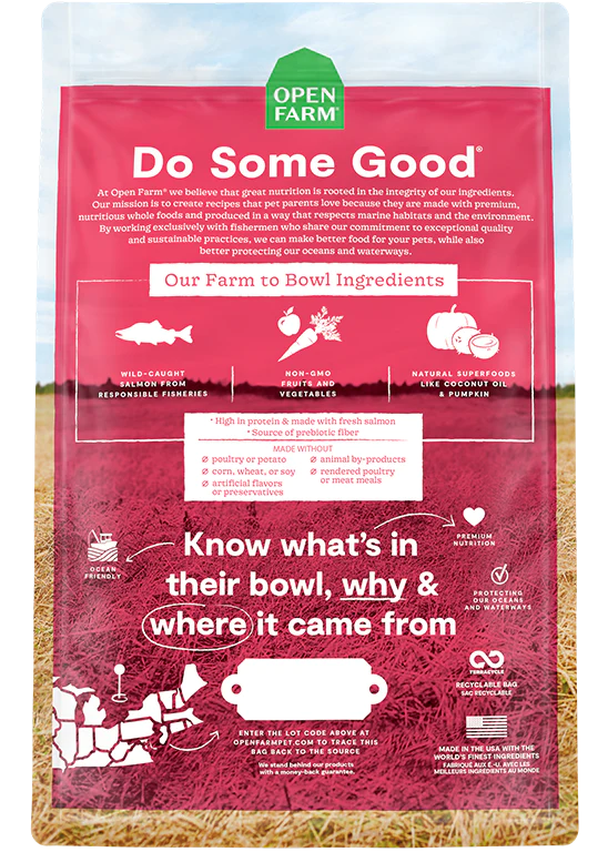 Open Farm Dog Grain Free Salmon