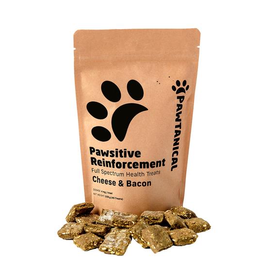 Pawtanical Pawsitive Reinforcement Full Spectrum Health Treats Cheese & Bacon
