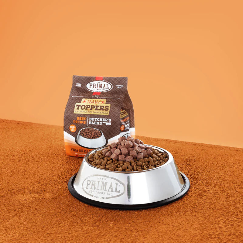 Primal Raw Butcher Blend Beef Topper for Cats and Dogs *SPECIAL ORDER*