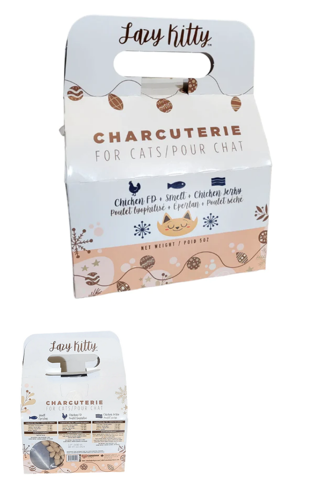 Lazy Kitty Holiday Charcuterie Box for Cats