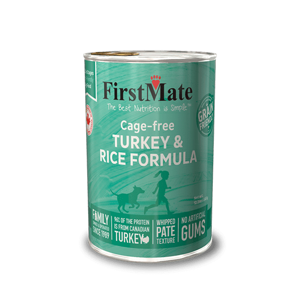 First Mate Cage-Free Turkey & Rice for Dogs