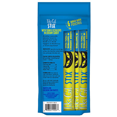 Tiki Cat Stix Tuna & Scallops in Creamy Gravy (4812671713339)