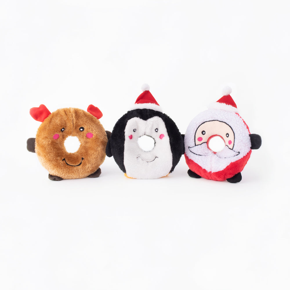 Zippy Paws Holiday Donutz Buddies (6074986397869)