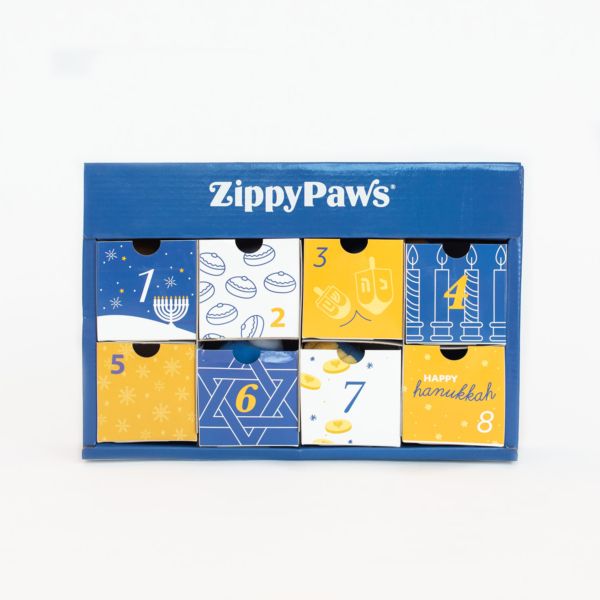 Zippy Paws 8 Nights of Hanukkah Box