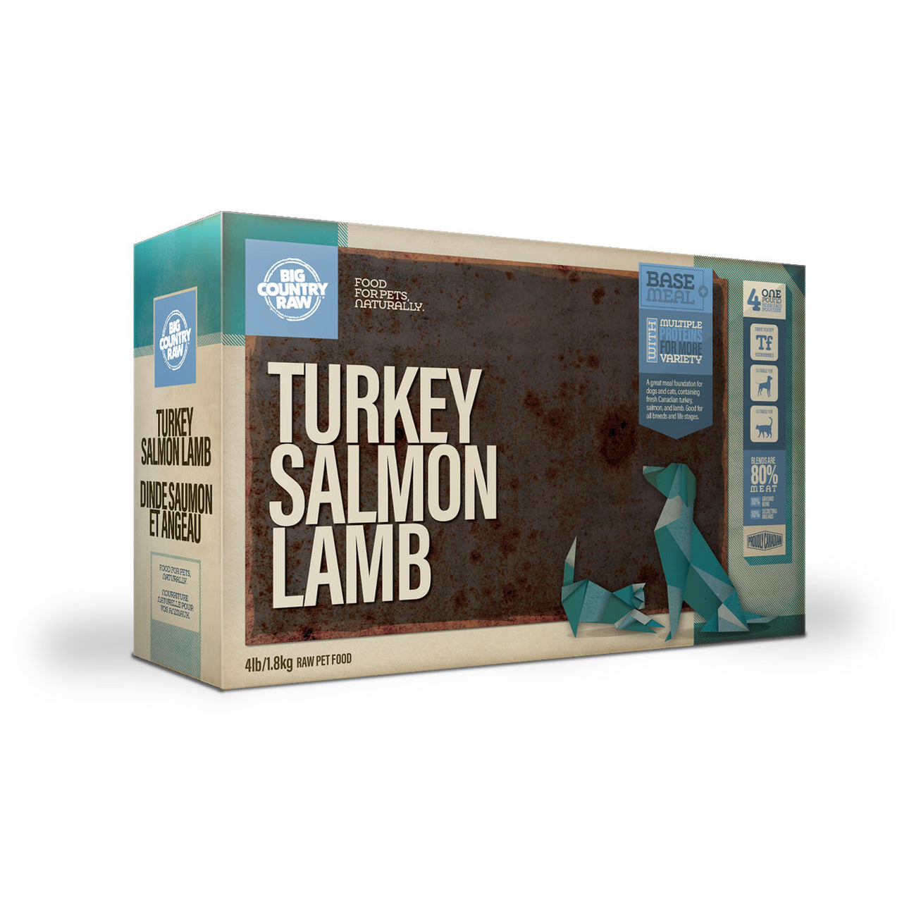 Big Country Raw Signature Turkey Salmon Lamb Blend