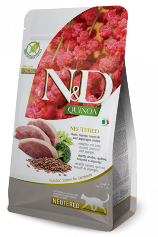 Farmina N&D Quinoa Neutered Duck for Cats