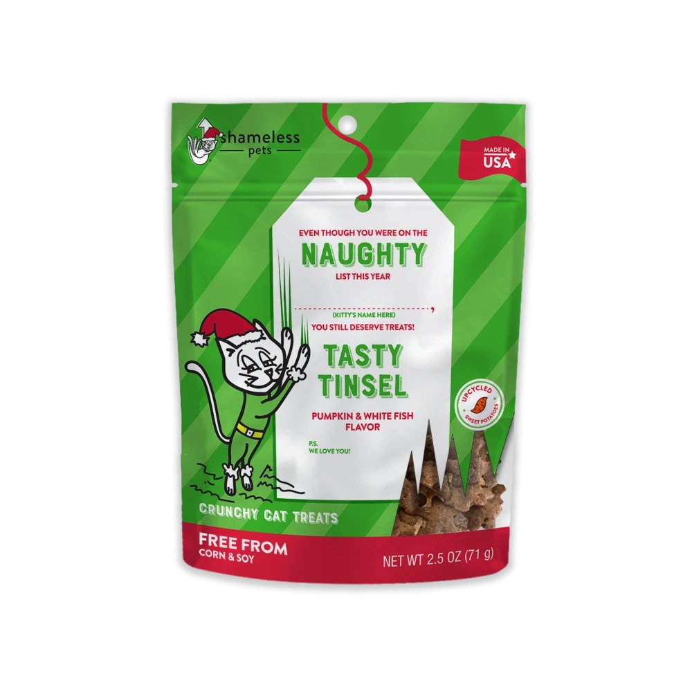 Shamless Pets Naughty Tasty Tinsel Cat Treats