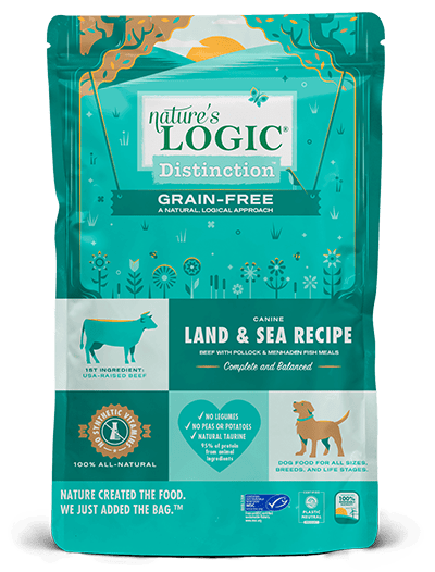 Nature's Logic Distinction® Dog Grain-Free Land & Sea Recipe