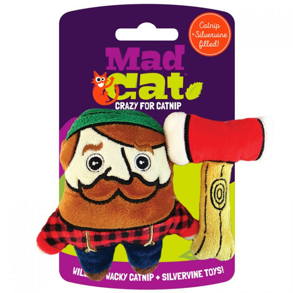 Mad Cat Lumpurrjack Catnip & Silvervine Cat Toy