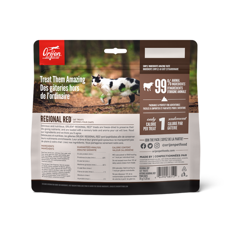 Orijen Regional Red Freeze Dried Cat Treats *SPECIAL ORDER*