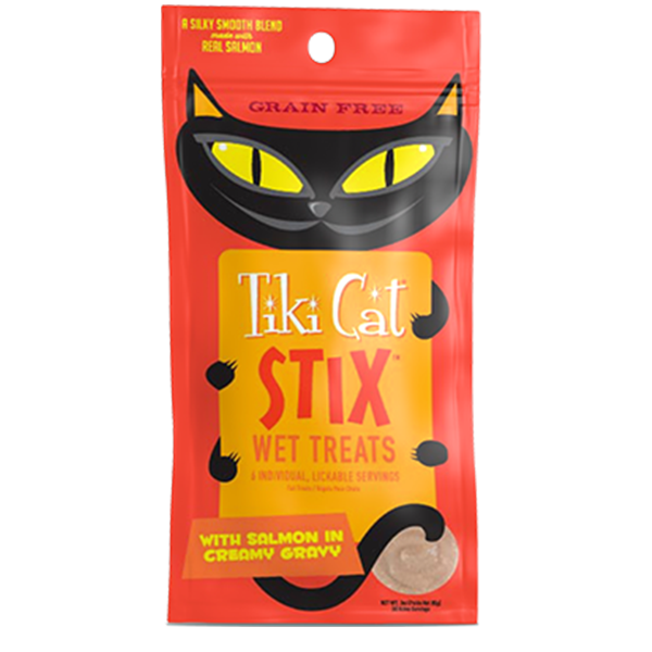 Tiki Cat Stix Salmon in Creamy Gravy (4812655493179)