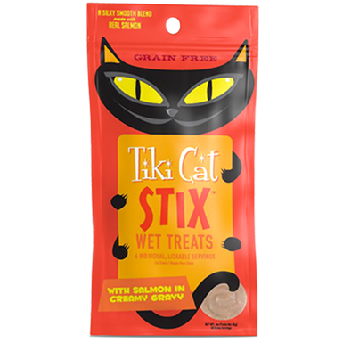 Tiki Cat Stix Salmon in Creamy Gravy (4812655493179)